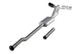 Flowmaster Signature Series Exhaust Systems 738115 System, Cat-back, Series, 304 Stainless Steel, Brushed, 4.50 in. Black Chrome Tip, Passenger Side Exit, Ford, Kit thumbnail 5