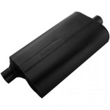 Flowmaster Super 50 Series Performance Steel 2.25 Inch Muffler 52456 Muffler, Series, 2 1/4 in. Inlet/2 1/4 in. Outlet, Steel, Black, Aluminized, Each thumbnail 1
