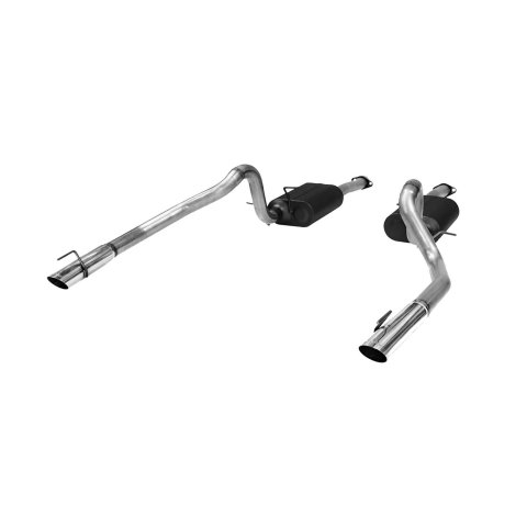 Flowmaster American Thunder Exhaust Systems 17312 Exhaust, Thunder, Cat-Back, Steel, Aluminized, Polished Stainless Tips, Ford, 4.6L, Kit