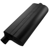 Flowmaster 70 Series Big Block II Steel 2.5 Inch Muffler 52571 Muffler, Series, 2 1/2 in. Inlet/2 1/2 in. Outlet, Steel, Black, Each thumbnail 5