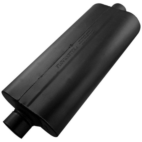 Flowmaster 70 Series Big Block II Steel 3 Inch Muffler 53070 Muffler, Series, in. Inlet/3 in. Outlet, Steel, Black, Each thumbnail 5