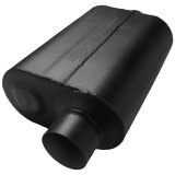 Flowmaster Super 40 Series Delta Flow Steel 2.25 Inch Muffler 952446 Muffler, Series, 2 1/4 in. Inlet/2 1/4 in. Outlet, Steel, Black, Each thumbnail 4