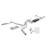 Flowmaster American Thunder Exhaust Systems 17406 System, Thunder, Cat-Back, Steel, Aluminized, Polished Stainless Tips, for Nissan, 5.6L, Kit thumbnail 1