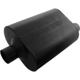 Flowmaster Super 40 Series Delta Flow Steel 2.5 Inch Muffler 952547 Muffler, Series, 2 1/2 in. Inlet/2 1/2 in. Outlet, Steel, Black, Each thumbnail 4
