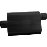 Flowmaster Super 44 Series Steel 3 Inch Muffler 943047 Muffler, Series, in. Inlet/3 in. Outlet, Steel, Black, Each thumbnail 4