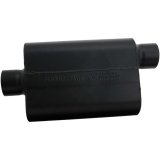 Flowmaster Super 44 Series Steel 3 Inch Muffler 943047 Muffler, Series, in. Inlet/3 in. Outlet, Steel, Black, Each thumbnail 5