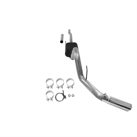 Flowmaster Stainless Steel Force II Exhaust Systems for 2004-2008 F-150, 2006-2008 MARK LT - 817403 System, II, Cat-Back, Steel, Polished Tip, Ford, 4.6, 5.4L, Kit