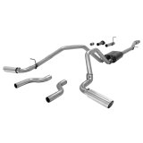 Flowmaster American Thunder Exhaust Systems for 2007-2013 SIERRA 1500, SILVERADO 1500 - 817680 System, Thunder, Cat-back, Stainless Steel, Natural, Side/Rear Exit, Chevy, GMC, Kit thumbnail 3