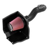 Flowmaster Delta Force Cold Air Intake Kits 615120 Intake, Black Plastic Tube, Red Filter, Cadillac, Chevy, GMC, V8, Kit thumbnail 5