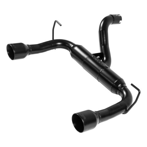Flowmaster Outlaw Series Exhaust Systems 817803 System, Outlaw, Axle-back, Stainless Steel, Black Ceramic coated Muffler/Tip, DOR, Mod/Aggressive Sound, Jeep Wrangler JL, Kit thumbnail 5