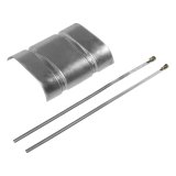 Flowmaster Muffler Heat Shields 51013 Shield Kit, for 40 Series Mufflers, 13 in. x 11 in., Each thumbnail 1