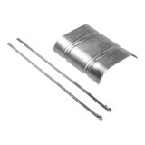 Flowmaster Muffler Heat Shields 51013 Shield Kit, for 40 Series Mufflers, 13 in. x 11 in., Each thumbnail 2