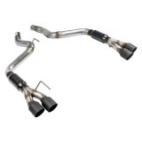 Flowmaster Outlaw Series Exhaust Systems for 2018-2023 MUSTANG - 817806 System, Series, Rear Axle-Back, 409 Stainless Steel, Natural/Black, 3 in. Diameter, Black Ceramic Coated Tip, Ford, Kit thumbnail 3