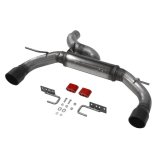Flowmaster FlowFX Exhaust Systems 718123 System, Axle-Back, FlowFX, 409 Stainless Steel, Split Rear, Black Ceramic Tips, Ford Bronco, Kit thumbnail 5