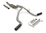 Flowmaster FlowFX Exhaust Systems 718130 System, Cat-back, FlowFX, 409 Stainless Steel, 4.00 in. Black Ceramic Tips, Dual Exit, Ram, 6.4L, Kit thumbnail 4