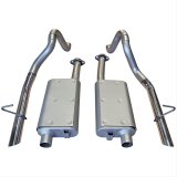 Flowmaster Force II Exhaust Systems 17203 System, II, Cat-Back, Steel, Aluminized, Original Style Tips, Ford, 5.0L, Kit thumbnail 3