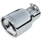 Flowmaster Round, Polished 2.50 Inch Exhaust Tip 15365 Tip, Stainless, Polished, Straight/Rolled Edge, 2.5 in. Inlet, 4 in. Outlet, 7.5 in. Long, Each thumbnail 3