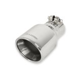 Flowmaster Round, Polished 2.50 Inch Exhaust Tip 15365 Tip, Stainless, Polished, Straight/Rolled Edge, 2.5 in. Inlet, 4 in. Outlet, 7.5 in. Long, Each thumbnail 4