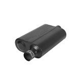 Flowmaster 40 Series Delta Flow Steel 2.25 Inch Muffler 942441 Muffler, Series, 2 1/4 in. Inlet/2 1/4 in. Outlet, Steel, Black, Each thumbnail 1