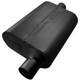 Flowmaster 40 Series Delta Flow Steel 2.25 Inch Muffler 942441 Muffler, Series, 2 1/4 in. Inlet/2 1/4 in. Outlet, Steel, Black, Each thumbnail 5