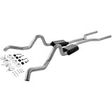 Flowmaster American Thunder Exhaust Systems 17202 System, Thunder, Header-back, Steel, Aluminized, H-Pipe, Chevy, Pontiac, Kit thumbnail 1