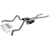 Flowmaster American Thunder Exhaust Systems 17202 System, Thunder, Header-back, Steel, Aluminized, H-Pipe, Chevy, Pontiac, Kit thumbnail 5