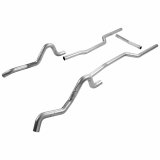 Flowmaster Pipe Kits 1041 Exhaust System, Header-Back, Kit Only, Buick, Chevy, Oldsmobile, Pontiac, Steel, Aluminized, Kit thumbnail 1