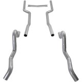 Flowmaster Pipe Kits 1041 Exhaust System, Header-Back, Kit Only, Buick, Chevy, Oldsmobile, Pontiac, Steel, Aluminized, Kit thumbnail 3