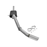 Flowmaster Stainless Steel Force II Exhaust Systems for 2011-2018 SIERRA 1500, SILVERADO 1500 - 817603 System, II, Cat-back, Single, Steel, Natural, Side Exit, Chevy, GMC, 6.2L, Kit thumbnail 1