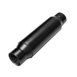 Flowmaster Outlaw Series Race 409 Stainless Steel 3 Inch Muffler 815430 Muffler, Race, Round, Stainless, Black, 3.0 in. Center Inlet/Outlet, 10.5 in. Case Length, Each thumbnail 6