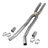 Flowmaster Scavenger X-Pipes 817817 Exhaust Crossover Pipe, X-Pipe, Stainless Steel, Natural, 2.50 in. Diameter, Ford, 5.0L, Each thumbnail 2