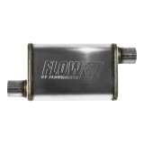 Flowmaster FlowFX 409 Stainless Steel 2.5 Inch Muffler 71236 Muffler, Series, in. Inlet/2.5 in. Outlet, Steel, Natural, Each thumbnail 3