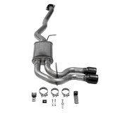 Flowmaster FlowFX Exhaust Systems 717990 System, FlowFX, Cat-back, Stainless Steel, Natural, Dual Side Exit, Black Ceramic Coated Tip, Chevy, GMC, Kit thumbnail 2