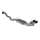 Flowmaster FlowFX Exhaust Systems 717990 System, FlowFX, Cat-back, Stainless Steel, Natural, Dual Side Exit, Black Ceramic Coated Tip, Chevy, GMC, Kit thumbnail 6