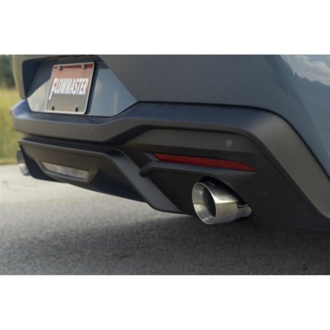 Flowmaster Stainless Steel American Thunder Exhaust Systems for 2024-2026 MUSTANG - 818162 Systems, Thunder, Rear Axle-back, Dual, Black, Split Rear Exit, Polished Tips, Ford, 2.3L, 5.0L, Kit thumbnail 2