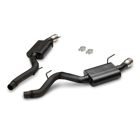 Flowmaster Stainless Steel American Thunder Exhaust Systems for 2024-2026 MUSTANG - 818162 Systems, Thunder, Rear Axle-back, Dual, Black, Split Rear Exit, Polished Tips, Ford, 2.3L, 5.0L, Kit thumbnail 3