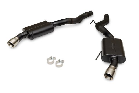 Flowmaster Stainless Steel American Thunder Exhaust Systems for 2024-2026 MUSTANG - 818162 Systems, Thunder, Rear Axle-back, Dual, Black, Split Rear Exit, Polished Tips, Ford, 2.3L, 5.0L, Kit thumbnail 6