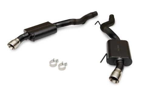 Flowmaster Stainless Steel American Thunder Exhaust Systems for 2024-2026 MUSTANG - 818162 Systems, Thunder, Rear Axle-back, Dual, Black, Split Rear Exit, Polished Tips, Ford, 2.3L, 5.0L, Kit thumbnail 7
