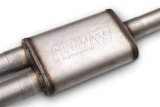 Flowmaster FlowFX Exhaust Systems for 2021-2025 F-150 - 718170 System, Cat-back, FlowFX, 409 Stainless Steel, 4.50 in. Black Ceramic Coated Tips, Dual Exit, Ford, F150, Kit thumbnail 2