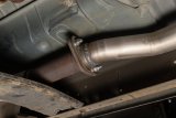 Flowmaster FlowFX Exhaust Systems 718190 System, Cat-back, FlowFX, 3.00 in., 409 Stainless Steel, Brushed, Double Wall, 4.50 in. Black Tip, Split Side, Dual Exit, Chevrolet, GMC, Kit thumbnail 8