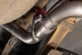 Flowmaster FlowFX Exhaust Systems 718190 System, Cat-back, FlowFX, 3.00 in., 409 Stainless Steel, Brushed, Double Wall, 4.50 in. Black Tip, Split Side, Dual Exit, Chevrolet, GMC, Kit thumbnail 9