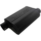 Flowmaster Super 40 Series Delta Flow Steel 3 Inch Muffler 953048 Muffler, Series, in. Inlet/3 in. Outlet, Steel, Black, Each thumbnail 5