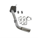 Flowmaster Stainless Steel American Thunder Exhaust Systems 817328 System, Thunder, Cat-back, Single, Stainless, Side Exit, Chevy, GMC, 6.0L LS, 8.1L, Kit thumbnail 1