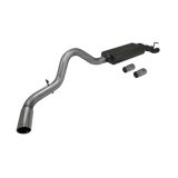 Flowmaster Stainless Steel American Thunder Exhaust Systems 817328 System, Thunder, Cat-back, Single, Stainless, Side Exit, Chevy, GMC, 6.0L LS, 8.1L, Kit thumbnail 3