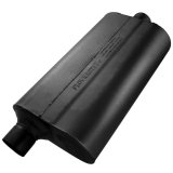 Flowmaster Stainless Steel 50 Series SUV Performance 409 2.5 Inch Muffler 852556 Muffler, Series, 2 1/2 in. Inlet/2 1/2 in. Outlet, Steel, Black, Each thumbnail 4