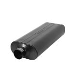 Flowmaster 70 Series Big Block II 409 Stainless Steel 3 Inch Muffler 853072 Muffler, II, Oval, Stainless, in. Center Inlet, in. Offset Outlet, 22 in. Case Length thumbnail 1