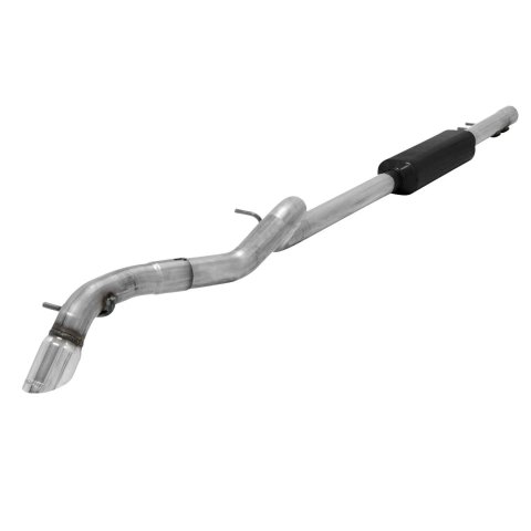 Flowmaster American Thunder Exhaust Systems for 2007-2017 WRANGLER, 2018 WRANGLER JK - 817674 System, Thunder, Cat-back, Single, Stainless Steel, Natural, Rear Exit, Jeep, 3.6L, 3.8L, Kit thumbnail 3