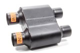 Flowmaster Super 10 Series 409 Stainless Steel 2.5 Inch Muffler 8425154 Muffler, Series, Dual in. Inlet/Dual in. Outlets, Steel, Black, Each thumbnail 5