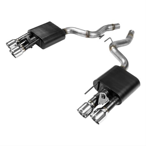 Flowmaster American Thunder Exhaust Systems for 2018-2023 MUSTANG - 817799 System, Axle Back, Thunder, 409 Stainless Steel, Dual Exit, Ford, Kit