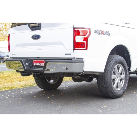 Flowmaster FlowFX Exhaust Systems for 2015-2020 F-150 - 717871 System, Cat-back, FlowFX, 409 Stainless Steel, Dual Exit, Ford F150, Kit